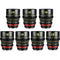 Meike Full-Frame Prime Cine 7-Lens Kit with Hard-Shell Case (Sony E)