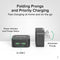 Plugable 40W Dual USB-C Wall Charger (Black)