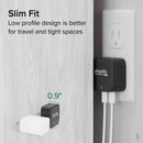 Plugable 40W Dual USB-C Wall Charger (Black)