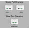 Plugable 40W Dual USB-C Wall Charger (White)