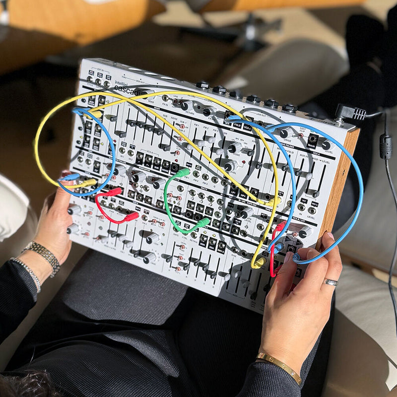 intellijel Cascadia Eurorack-Compatible Semi-Modular Synthesizer (White Fog)