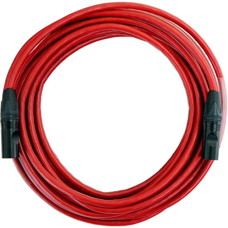 SoundTools SuperCAT XM Shielded Cat 6a EtherCON Cable (Red, 32.8')