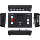 FeelWorld L1 PLUS V2 Multi-Camera Video Mixer/Switcher with Touchscreen PTZ Control