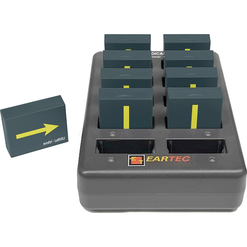 Eartec EP7CYB Evade E-PAK 7-Person Intercom System with Cyber Headsets (2.4 GHz)