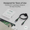 Plugable USB-C to USB-A 3.2 Gen 2 Male Cable (6.6')