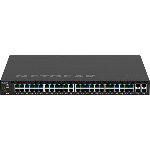 BZBGEAR Netgear AV Line M4250 GSM4248PX 40-Port Gigabit PoE+ Compliant Managed AV Switch (960W)