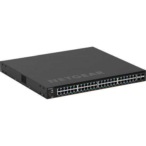 BZBGEAR Netgear AV Line M4250 GSM4248PX 40-Port Gigabit PoE+ Compliant Managed AV Switch (960W)