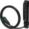 Maximm Cable 3-Outlet Power Extension Cord with 360&deg; Rotating Flat Plug (Black, 3')