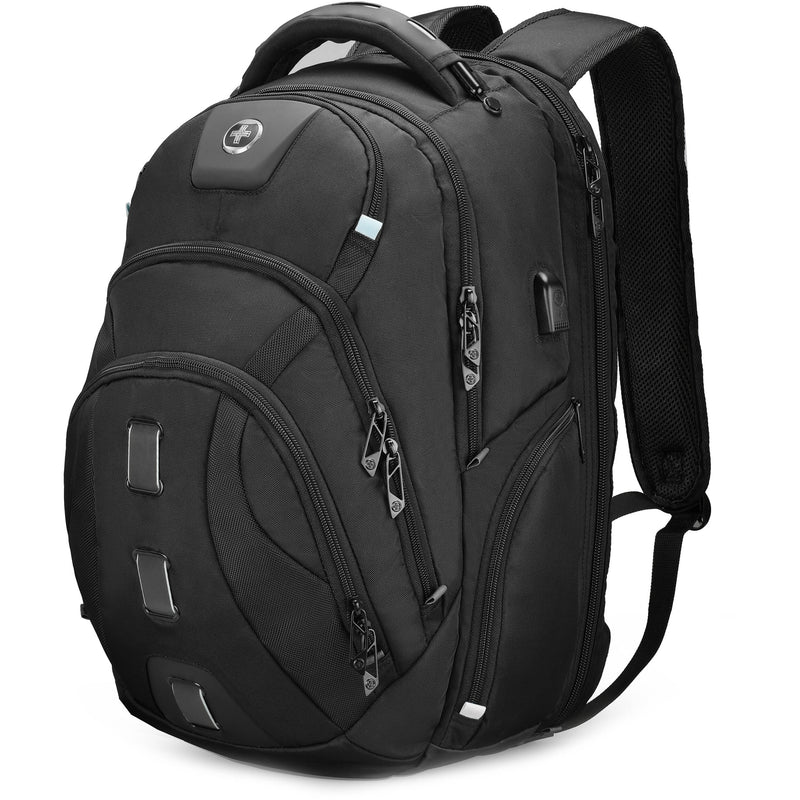 Swissdigital PIXEL PRO Backpack | Finder (Black, 31L)