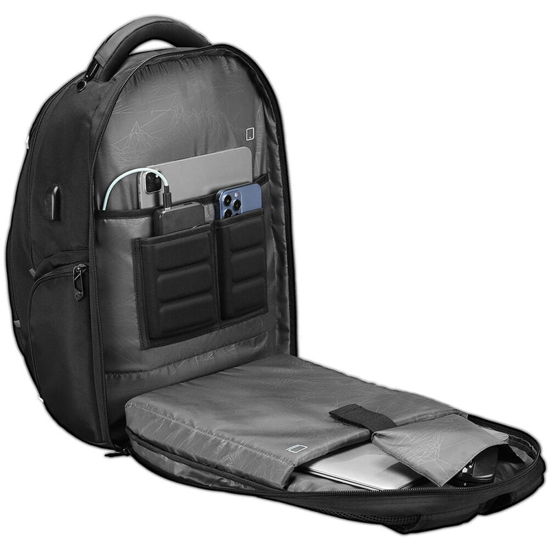 Swissdigital PIXEL PRO Backpack | Finder (Black, 31L)