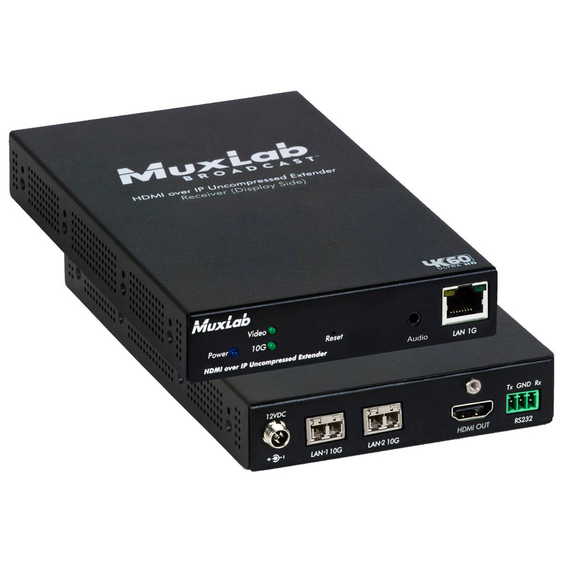 MuxLab HDMI 4K/ST2110 over IP Uncompressed Gateway Receiver