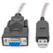 Rocstor USB-A Male to RS-232 / DB9 Serial Female Null Modem Adapter Cable (6')