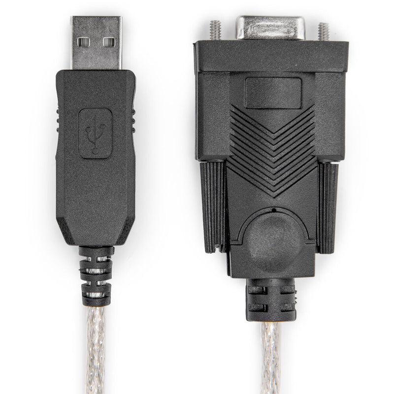 Rocstor USB-A Male to RS-232 / DB9 Serial Female Null Modem Adapter Cable (6')