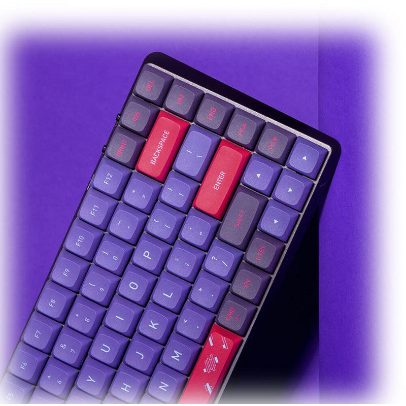 AZIO Cascade Regular XDA Keycaps (Neon Flux)