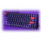 AZIO Cascade 75% Layout Slim Keycaps (Neon Flux Dark)