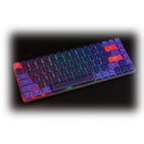 AZIO Cascade 75% Layout Slim Keycaps (Neon Flux Dark)