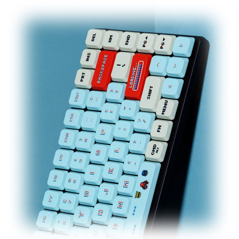 AZIO Cascade 75% Layout Slim Keycaps (Retro Arcade Dark)