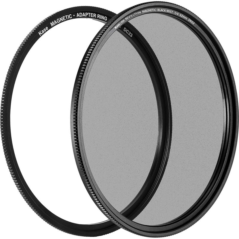 Kase Black Mist Filter with Adapter Ring (62mm, Grade 1/4)