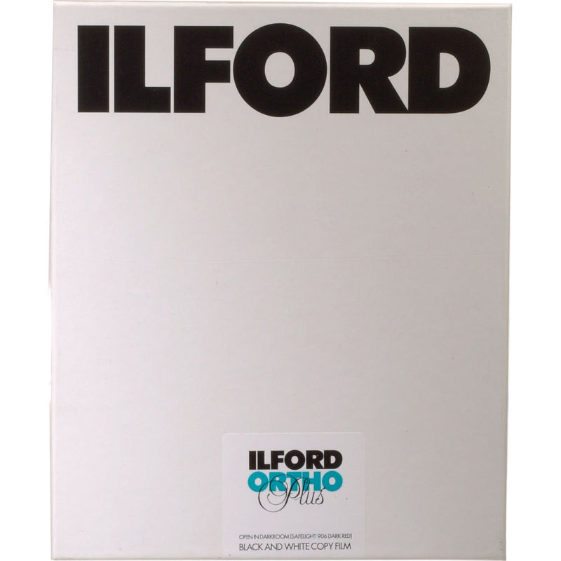 Ilford Ortho Plus Black and White Negative Film (16 x 20", 25 Sheets)