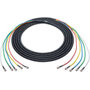 Laird Digital Cinema Gepco VS5230 3G/HD-SDI 5-Channel Thin Profile BNC Video Snake Cable (100')