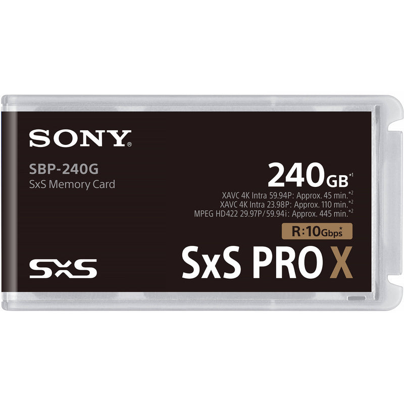 Sony 240GB SxS PRO X Memory Card