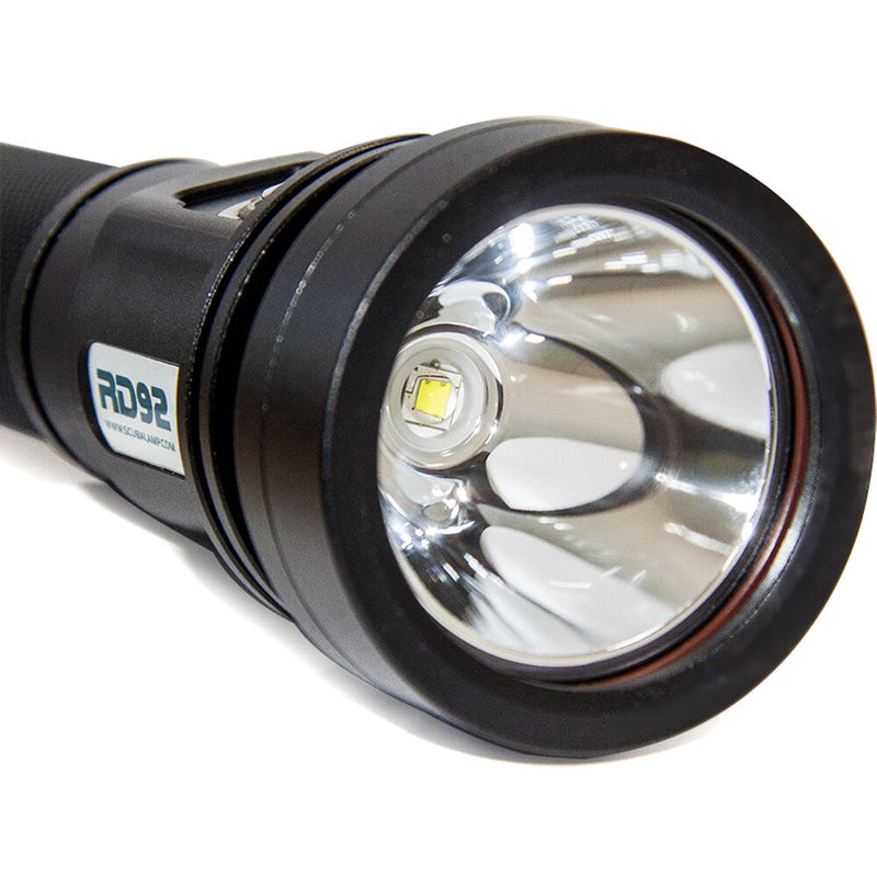Scubalamp RD92 Diving Light (Black)