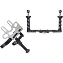 Scubalamp TG20 Double Tray Grip & TG-B Shutter Release