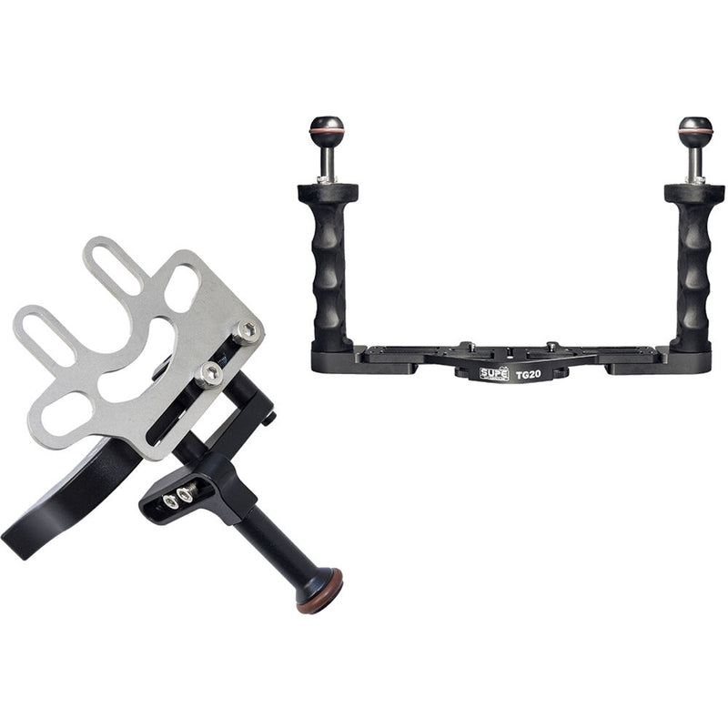 Scubalamp TG20 Double Tray Grip & TG-B Shutter Release