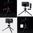 XILETU Mini Tripod with Ball Head & XM222A Center Column Extension
