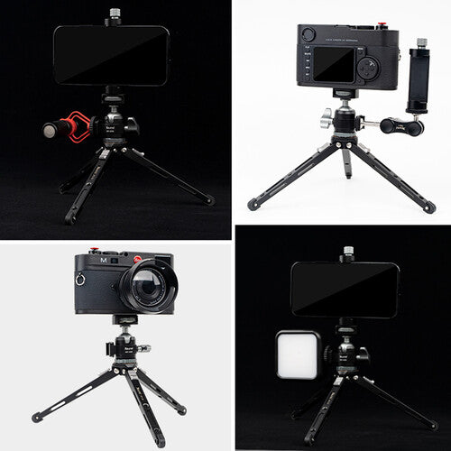 XILETU Mini Tripod with Ball Head & XM222A Center Column Extension
