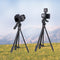 XILETU LSM1+XT204A Aluminum Tripod with Panoramic Head & Mobile Phone Holder