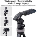 XILETU LSM1+XT204A Aluminum Tripod with Panoramic Head & Mobile Phone Holder