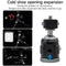 XILETU MC-22S Dual Cold Shoe Mini Ball Head