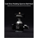 XILETU MC-22S Dual Cold Shoe Mini Ball Head