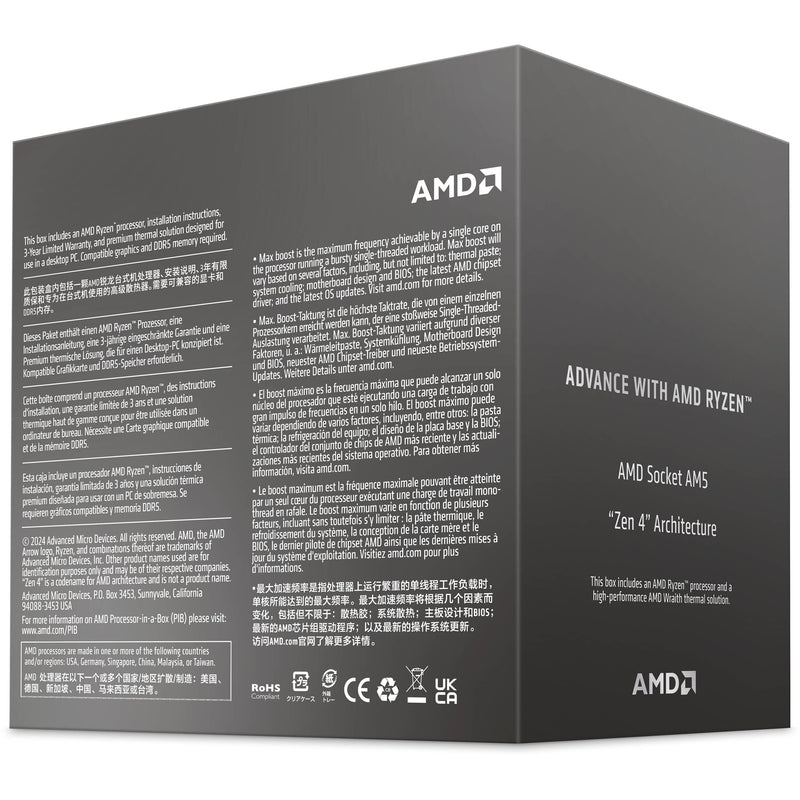 AMD Ryzen 5 8400F 4.2 GHz Six-Core AM5 Processor