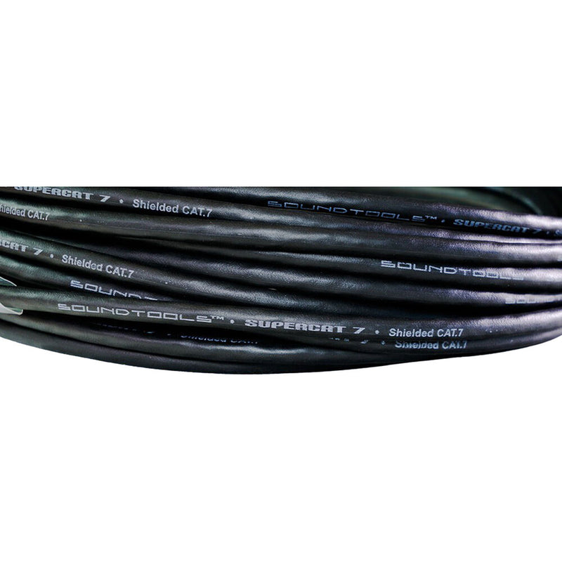 SoundTools SuperCAT Cat 7 Shielded EtherCON Cable (Black, 25')
