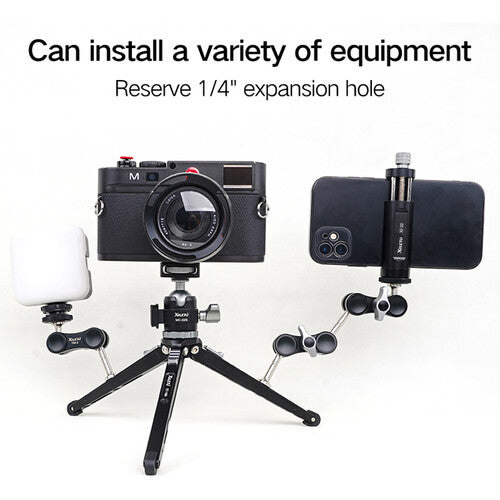 XILETU MC22S+XT18S Mini Tripod with Ball Head