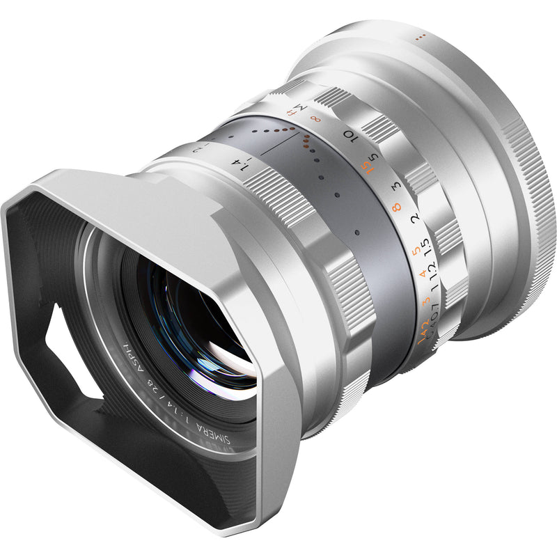 Thypoch Simera 28mm f/1.4 Lens (Nikon Z, Silver)