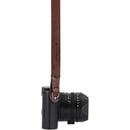 Artisan & Artist ACAM-287 Leather Camera Strap (Dark Brown, 38.6")