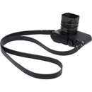 Artisan & Artist ACAM-288 Leather Camera Strap (Black, 47.2")