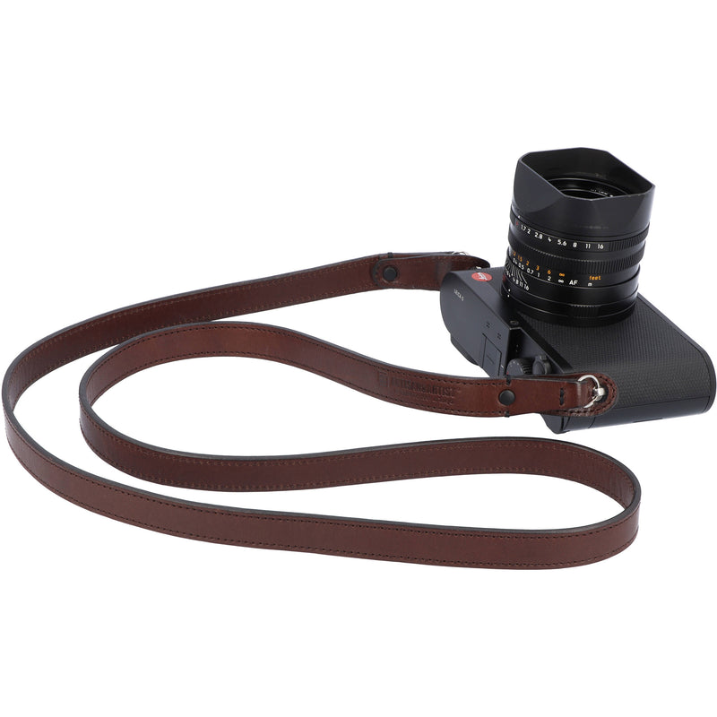 Artisan & Artist ACAM-288 Leather Camera Strap (Dark Brown, 47.2")