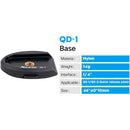 XILETU QD-1 Quick Release Base