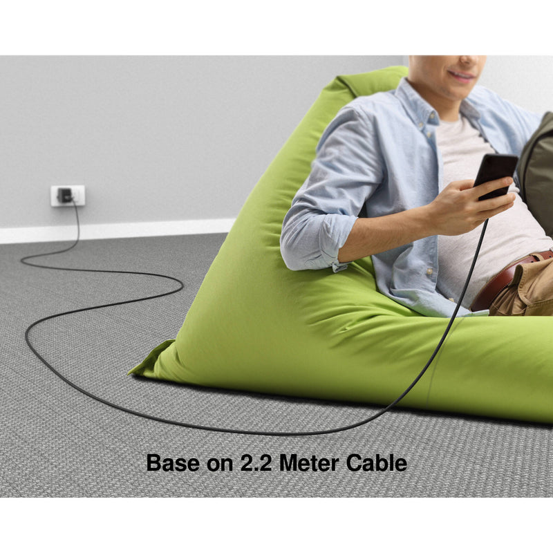 EZQuest DuraGuard USB-A to USB-C Charge and Sync Cable (3.9')