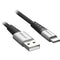 EZQuest DuraGuard USB-A to USB-C Charge and Sync Cable (3.9')