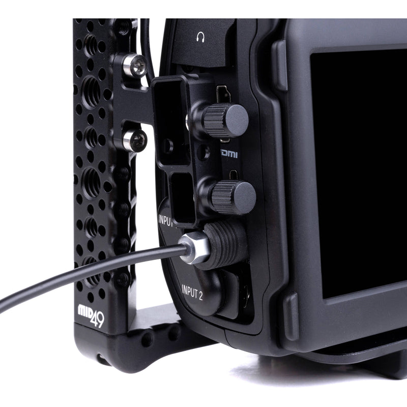 MID49 Power Grab for Blackmagic 2-Pin Weipu Connector (2-Pack)