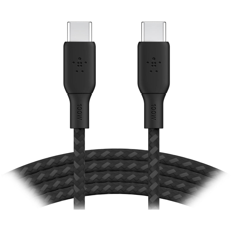 Belkin BoostCharge Braided USB-C Cable (10', Black)
