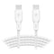 Belkin BoostCharge Braided USB-C Cable (10', White)