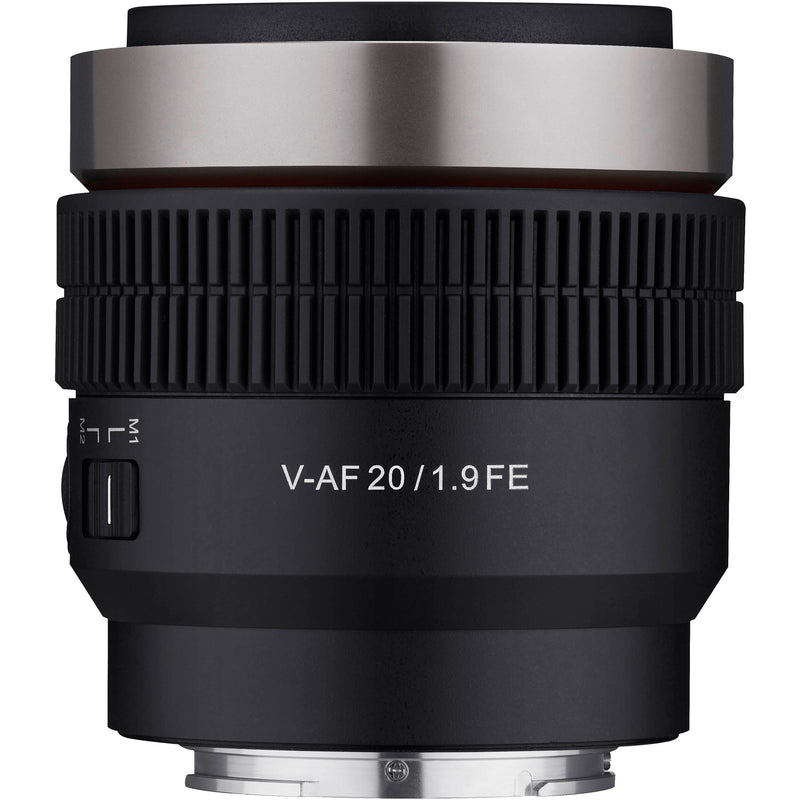 Samyang Cine V-AF 20mm T1.9 FE Lens (Sony E)