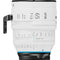 IRIX 65mm T1.5 Cine Lens (FUJIFILM X, White)