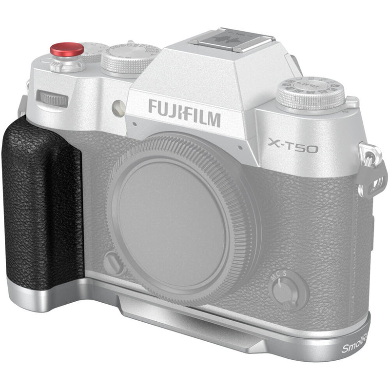 SmallRig Silicone L-Shape Grip for FUJIFILM X-T50 (Silver)